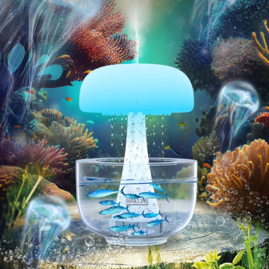 Jellyfish Raindrop Humidifier Ultrasonic Atomization Seven-color