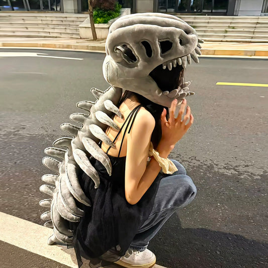 Wearable Dinosaur Skeleton Plush