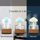Ultrasonic Atomizing Cloud And Rain Humidifier Wood Grain Seven Color Light Aromatherapy Machine